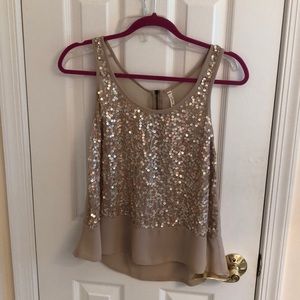 Willow and Clay Sequin Tank